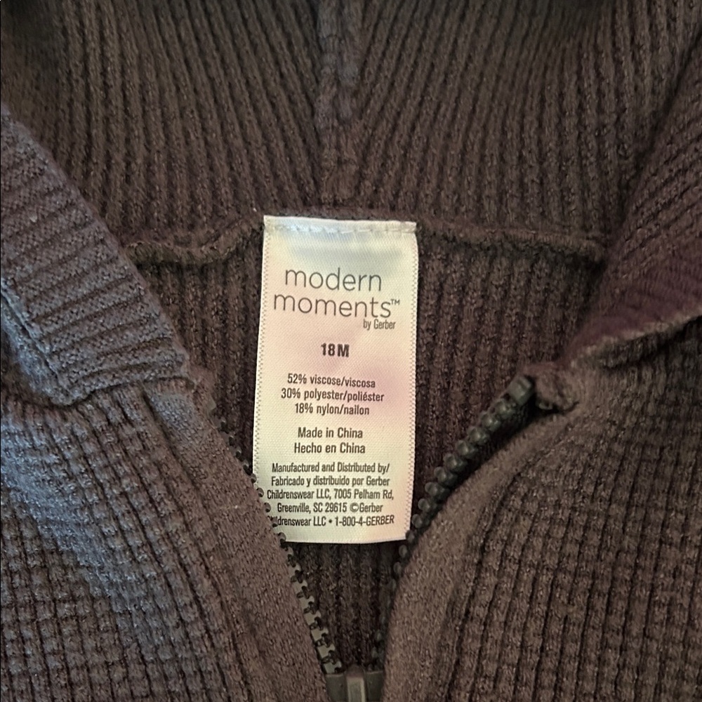 Kids Charcoal Hoodie - Picture 2 of 3
